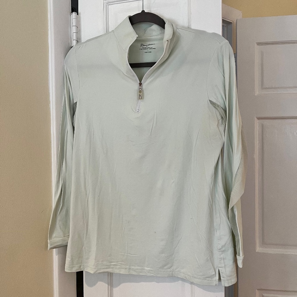 Tailored Sportsman TS IceFil Sun Shirt, Mint Green, Large